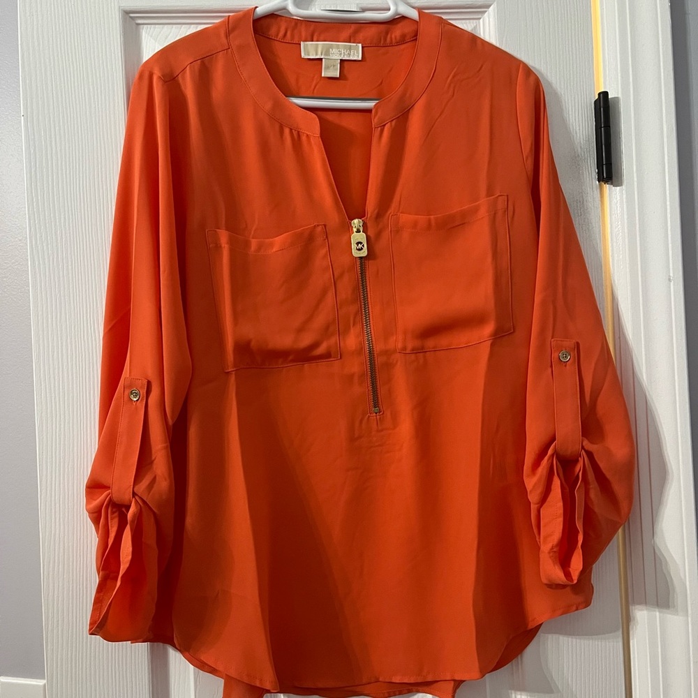 Women's Medium Michael Kors 3/4 Sleeve Blouse